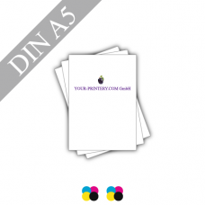 Flyer | 246g Leinenpapier weiss | DIN A5 | 4/4-farbig